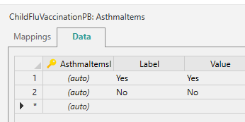 Picture showing the Asthma Dataset.